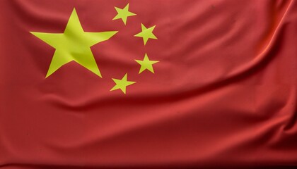 The Chinese flag. Ideal as wallpaper, banner or background. 
