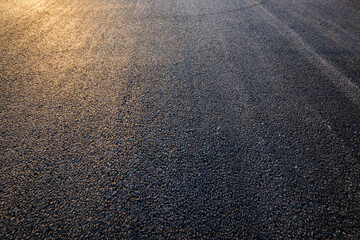 Asphalt road ground texture background