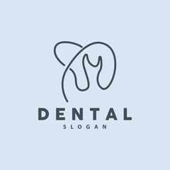 Tooth logo, Dental Health Vector, Care Brand Illustration