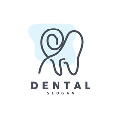 Tooth logo, Dental Health Vector, Care Brand Illustration