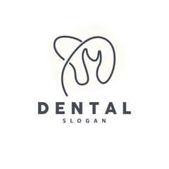 Tooth logo, Dental Health Vector, Care Brand Illustration