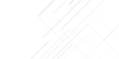 Abstract white and grey modern minimalistic pale geometric pattern background with minimal tech lines and white light grey modern seamless business technology concept geometric shapes.	