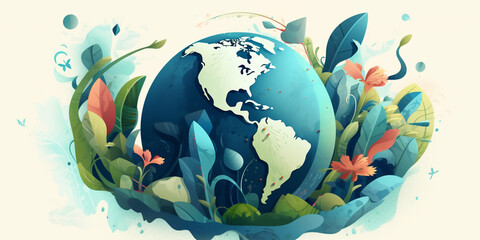 Earth Day, the importance of loving nature Generative AI