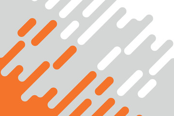 Modern style abstract background orange, gray and white colors. Trendy geometric abstract design.