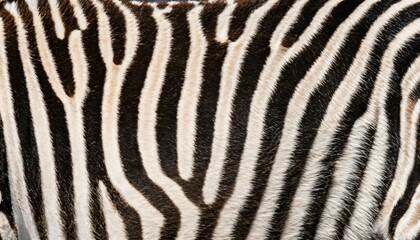 Fototapeta na wymiar Zebra Fur Texture - Patterns and Characteristics