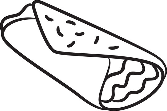 Tacos Hand Drawn Illustration