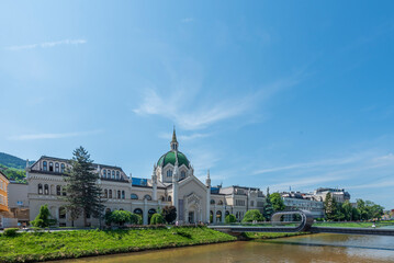 Sarajevo, the capital city of Bosnia and Herzegovina, is located around the Miljacka River in the...