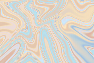 Obraz premium Multicolored holographic abstract texture design for neon background pattern and Wallpaper. Smooth glowing, horizontal gradient background for mobile and web app, wrapping paper, printing, book cover.