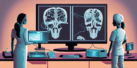 Health technologies and telemedicine, medical issues - Generative AI