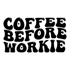 Retro Coffee T-shirt Design, Vector