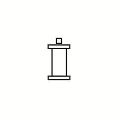 info icon or logo isolated sign symbol Vetor
