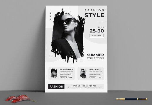 Fashion Flyer Design Template