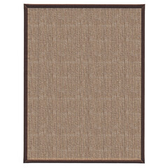 carpet for interior isolated on transparent background, home decor, 3D illustration, cg render