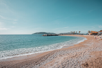 Paysage en bord de mer
