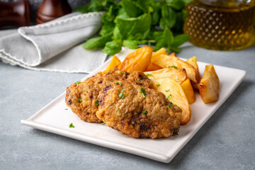 Turkish style meatballs ( Turkish name; Kadin Budu Köfte )