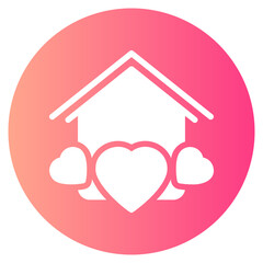 home gradient icon