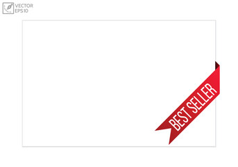 Best seller Vector banner ribbon design