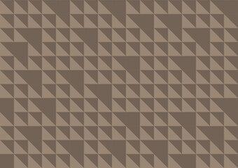 Abstract triangle brown pattern decorations line modern style vector background
