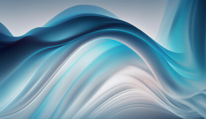 Obraz na płótnie Canvas Abstract Background. Abstract Light Background. Abstract 3D Background. Abstract Fluid Wave 3D Background. Gradient design element for backgrounds, banners, wallpapers, posters and covers.