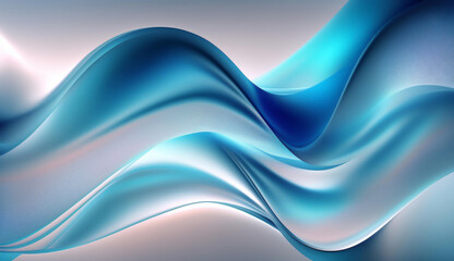 Fototapeta premium Abstract Background. Abstract Light Background. Abstract 3D Background. Abstract Fluid Wave 3D Background. Gradient design element for backgrounds, banners, wallpapers, posters and covers.