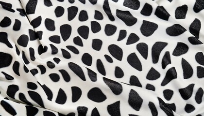 Cow Print Fabric Texture