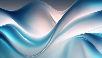 Obraz premium Abstract Background. Abstract Light Background. Abstract 3D Background. Abstract Fluid Wave 3D Background. Gradient design element for backgrounds, banners, wallpapers, posters and covers.