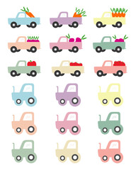 Farm fresh, organic food, natural food, healthy food product logos, icon, badges and stickers.