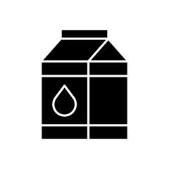 Milk icon vector. juice illustration signpak symbol or log.