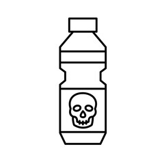 Poison Vector Icon
