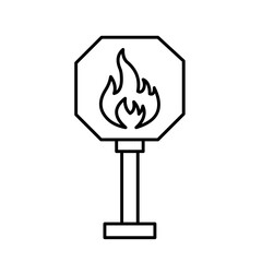 Danger sign Vector Icon 

