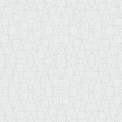 Vector seamless pattern. Modern stylish texture. Monochrome, linear abstract background.