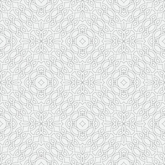 Vector seamless pattern. Modern stylish texture. Monochrome, linear abstract background.