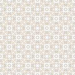 Geometric ethnic oriental pattern traditional on white background.