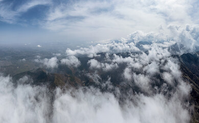 landscape with cloud