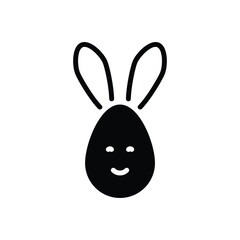 Easter Decoration icon vector stock.