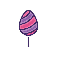 Lollipop icon vector stock.