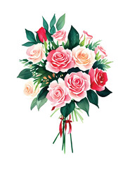 Fototapeta premium Rose bouquet