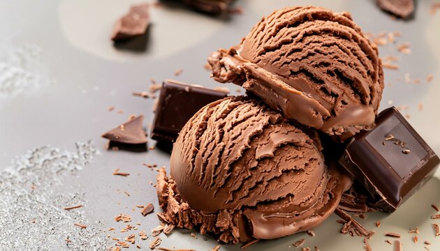 Delicious Chocolate, Sweet Ice Cream Sorbet / High Quality
