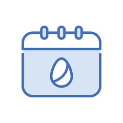 Calendar icon vector stock.