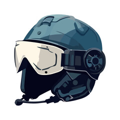 helmet skier equipment