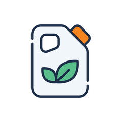 Bio Fuel icon. Suitable for Web Page, Mobile App, UI, UX and GUI design.