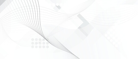 Minimal geometric white light background abstract texture design.