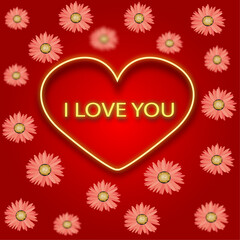 heart of flowers