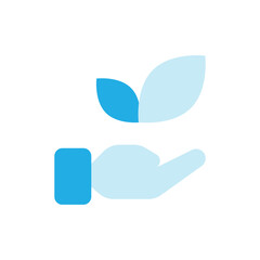 Ecology icon. Suitable for Web Page, Mobile App, UI, UX and GUI design.