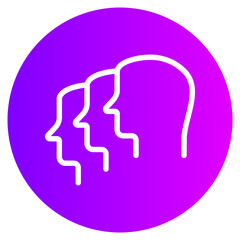 team gradient icon
