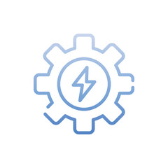 Energy icon. Suitable for Web Page, Mobile App, UI, UX and GUI design.