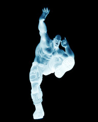 super soldier is dancing