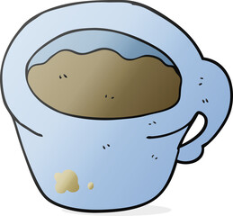 cartoon coffee mug