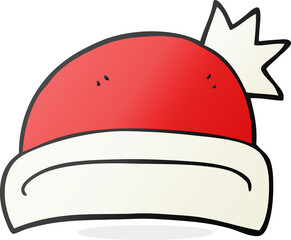 cartoon christmas hat