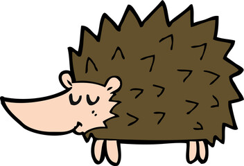 cartoon hedgehog